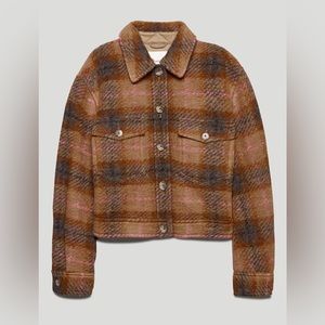Aritzia Wilfred Free Autumn Shirt Jacket size Small